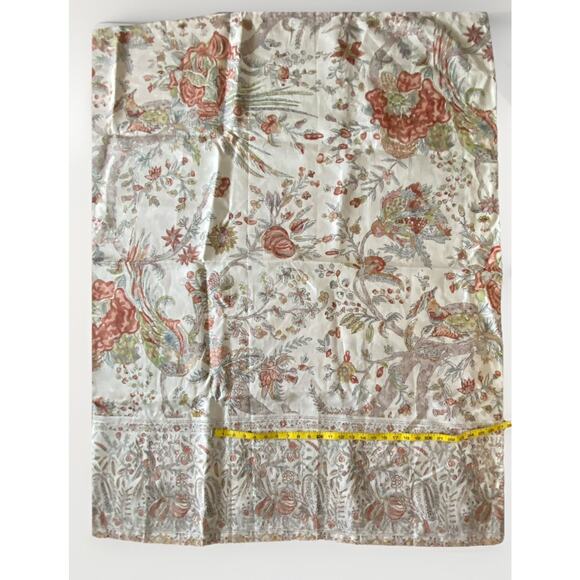 Brunschwig & Fils Verlaine Print Autumn Linen Blend 48"x88"Large Sample orig 192 - Picture 4 of 6